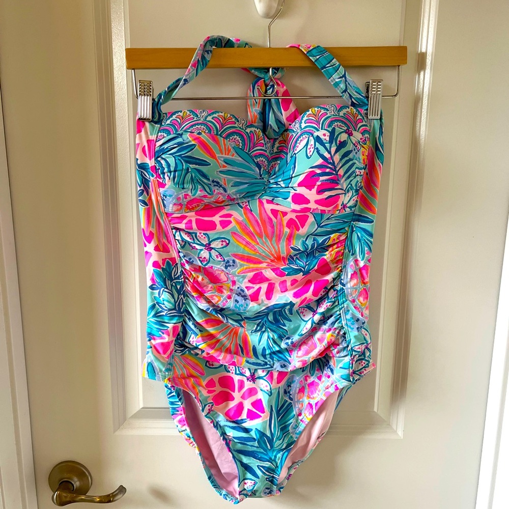 Lilly Pulitzer Sz 10 One piece Bathing Suit
